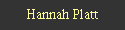 Hannah Platt