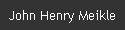John Henry Meikle